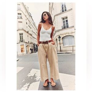 NWT Free People Sweet Talk Chino Pants. Size 6